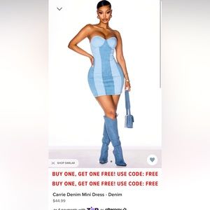 Denim Mini Dress